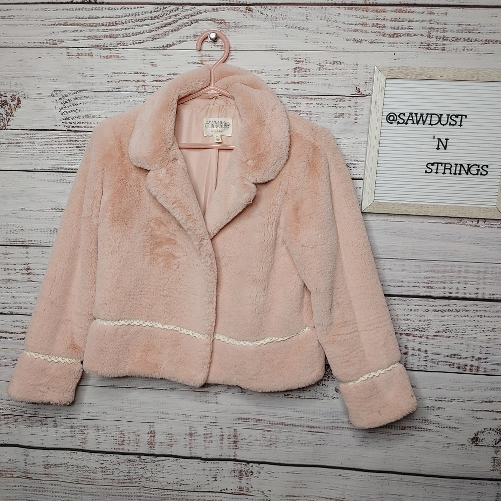 GYMBOREE Faux Fur Coat Size XL (14)